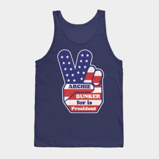 Archie Bunker is President Tank Top